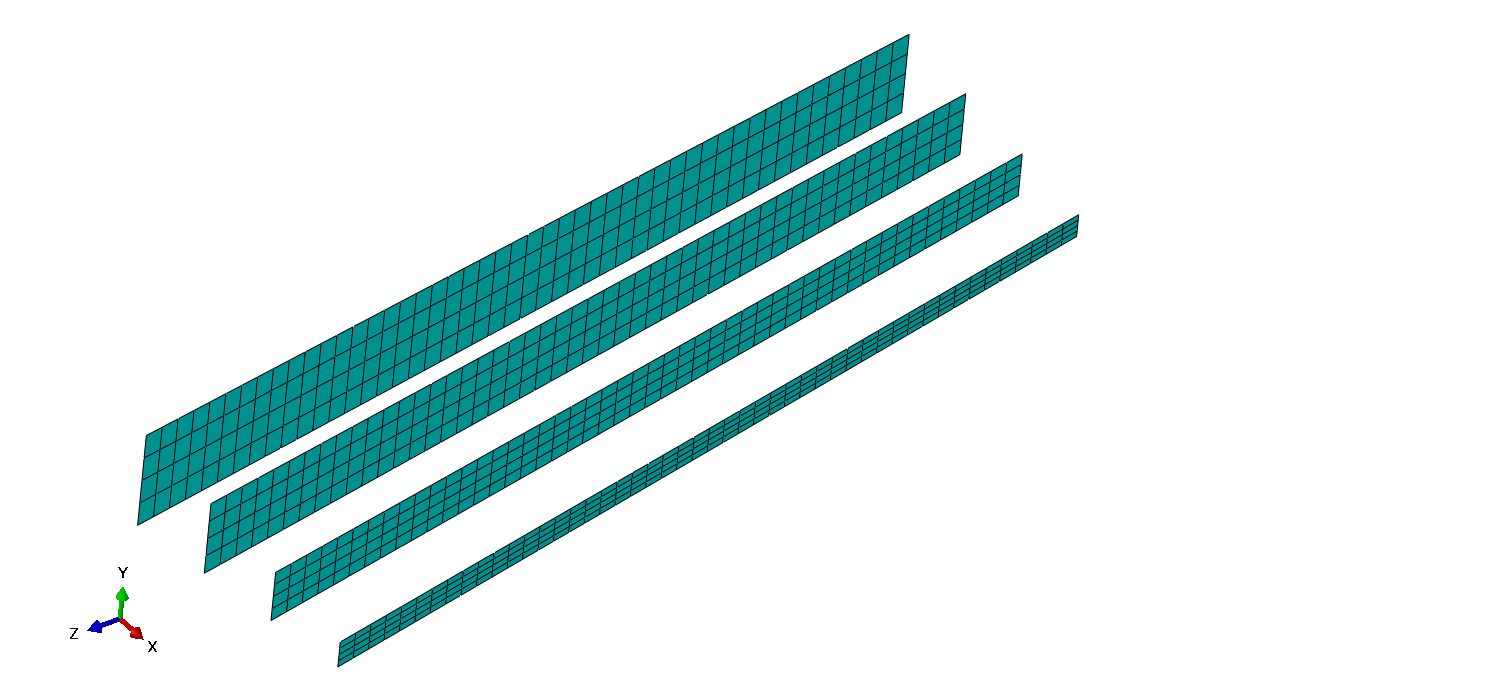 Overall trailing edge mesh